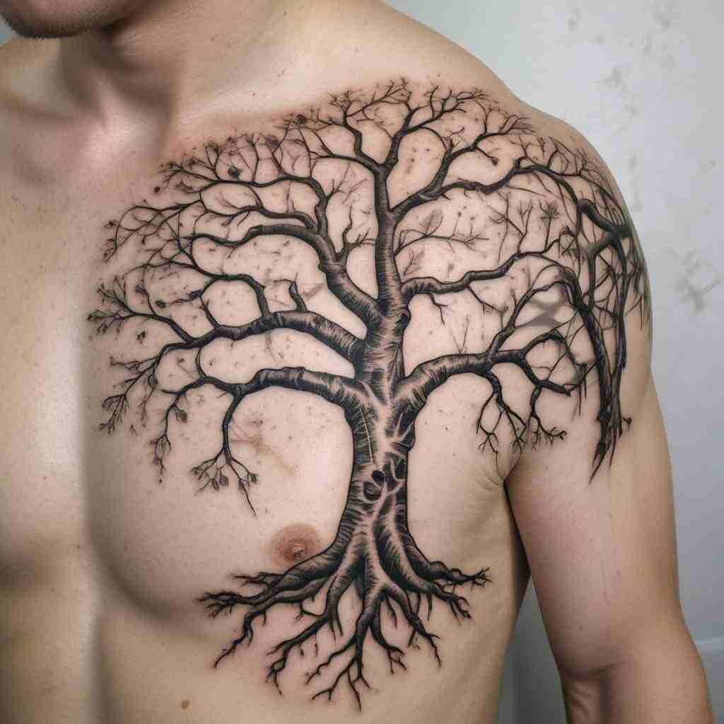 40 Striking Olive Branch Tattoo Ideas That Radiate Peace and Purpose 34 Branch and Roots tattoo